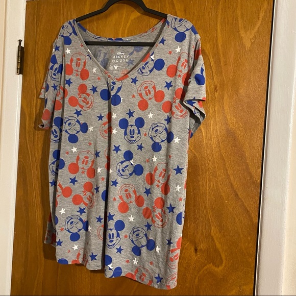 Disney Tops - Disney Mickey Mouse short sleeve shirt size 3X